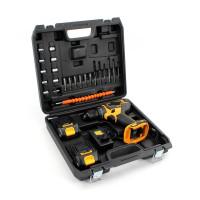 Instrumentop DCD796  ударний шуруповерт 24V 6Ah та кейс із набором інструментів 
